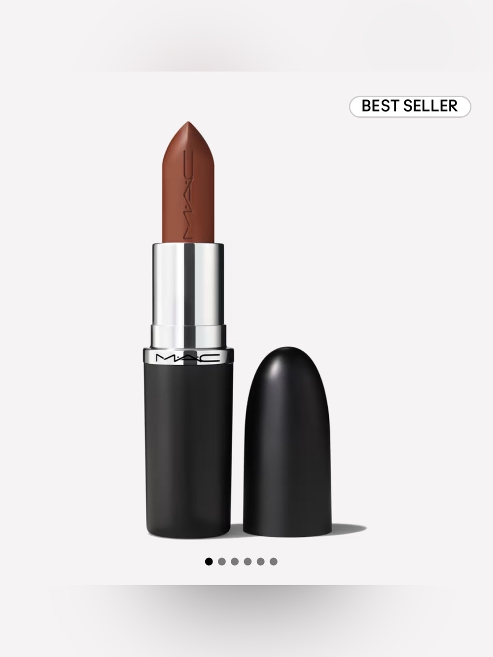 MAC Cosmetics TRUTH BE UNTOLD MÄCximal Sleek Satin Lipstick -807 - warm nude NEW